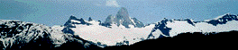 View of Devil's Thumb peak.